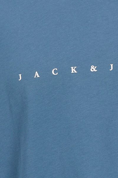 Jack & Jones Herren-T-Shirt mit Brust-Logo-Aufdruck – Star