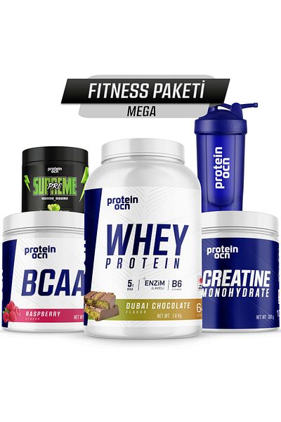 Proteinocean Mega Fitness Pack - Dubai Chocolate Raspberry