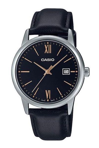 Casio ساعة يد رجالية باللون الأسود