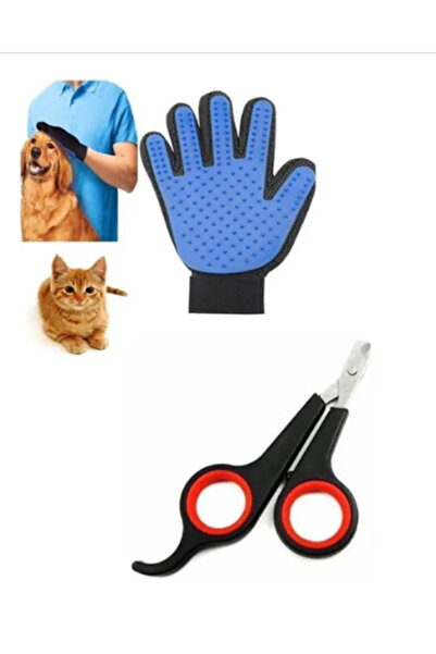 KRT Kedi Eldiveni ve Tırnak Makası Seti