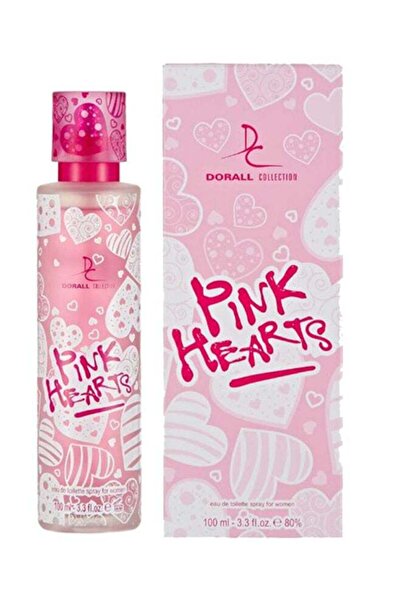 DORALL COLLECTION عطر بينك هارتس أو دي تواليت سبراي 100 مل