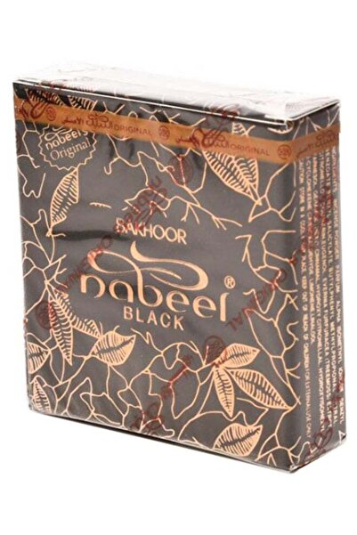 Nabeel بخور عود اسود بني