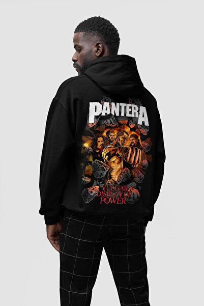 SEVBANO Pantera rok metal muzički bend, unisex oversize hoodie sa printom