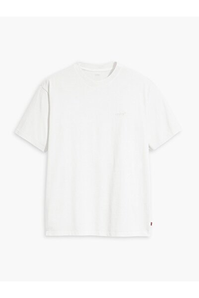 Levi's Men's Vintage Cycling Collar White T-Shirt A0637-0000
