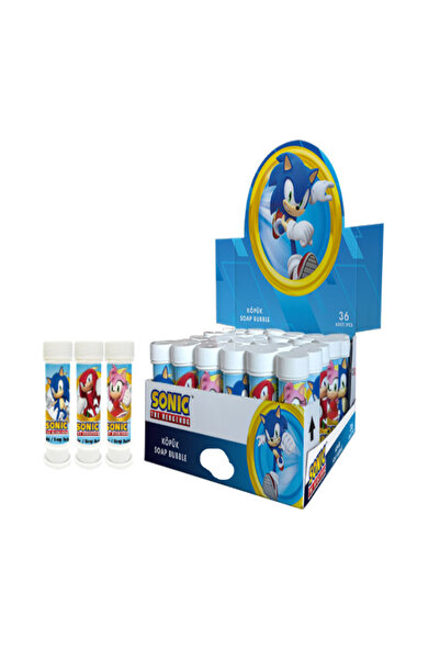 party mix Sonic Köpük Baloncuk 6'li | Sonic Doğum Günü Hediyesi | Sonic Doğum...