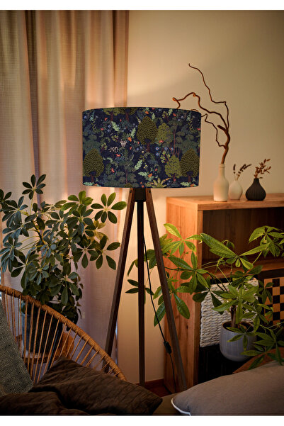 Genel Markalar Desenli Tripod Lambader