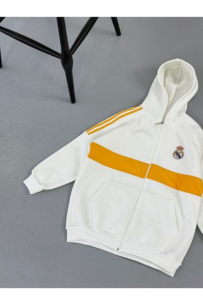 Sentinel R. Madrid Embroidered Premium Zippered Sweatshirt (Brand Logo)