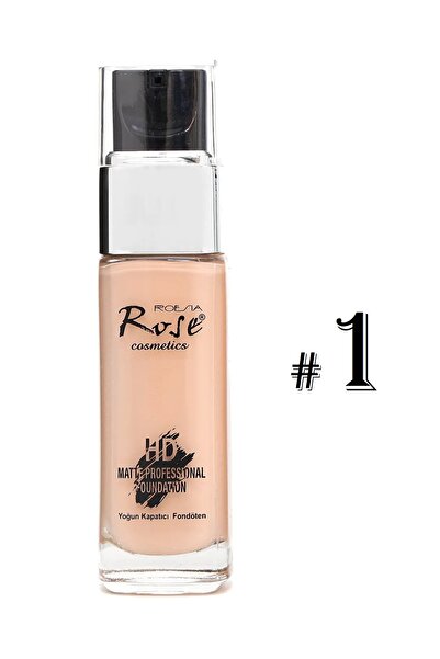 Rose Yoğun Kapatıcı Fondöten 01
