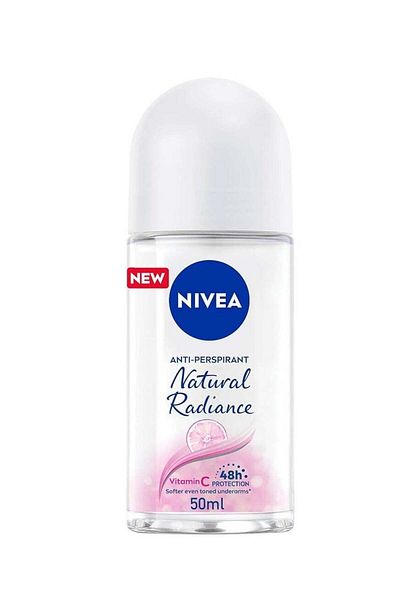 NIVEA Natural Radiance Antiperspirant Roll On 50ml