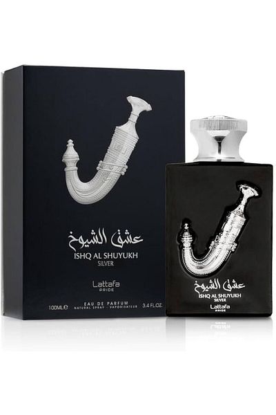 lattafa Unisex Ishq Al Shuyukh Silver Fragrances 100ml