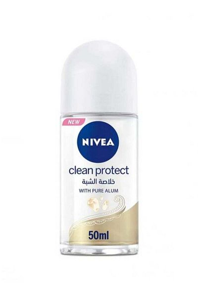 NIVEA Clean Protect With Pure Alum Antiperspirant For Women Roll-on 50ml