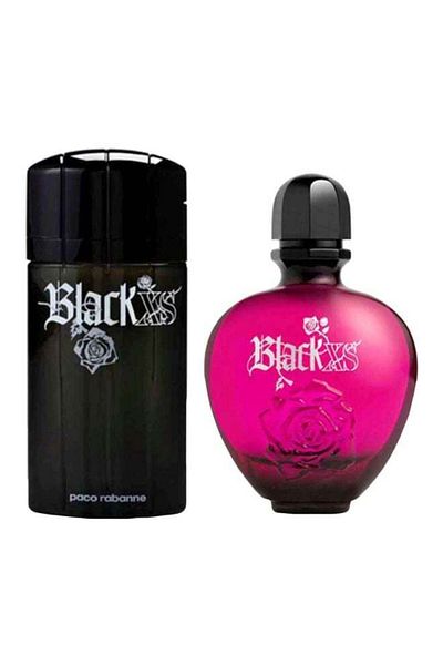 Paco Rabanne Black Xs Women 80 ml & 1x Black Xs (Women) - 80 ml, 1x Black Xs (Men) - 100ml