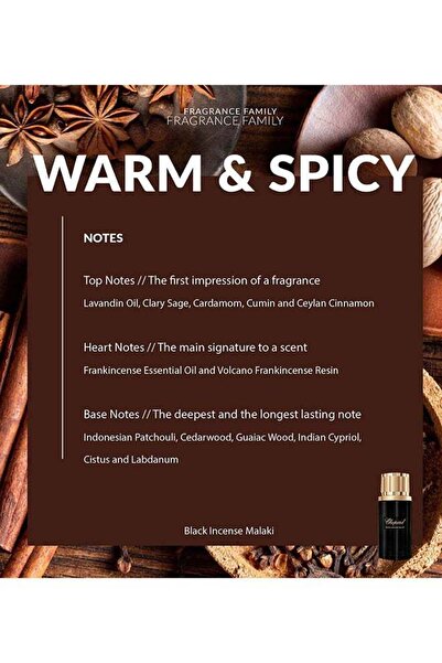 Chopard عطر بلاك إنسنس مالاكي 80 مل