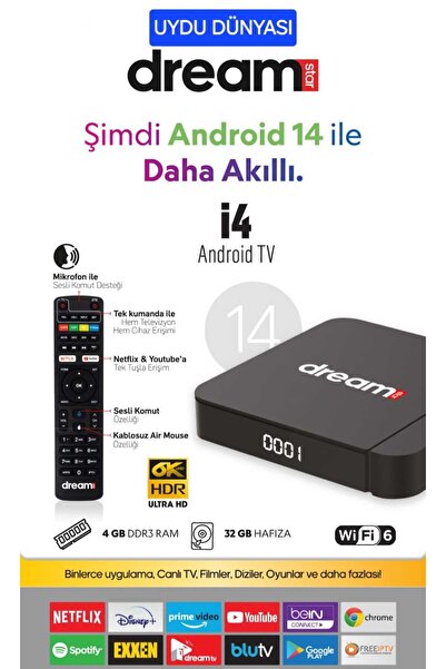 Dreamstar I4 4Gb Ram 32 Gb Memory Android 14