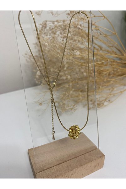 stainles steel Dorica Top Model Steel Necklace