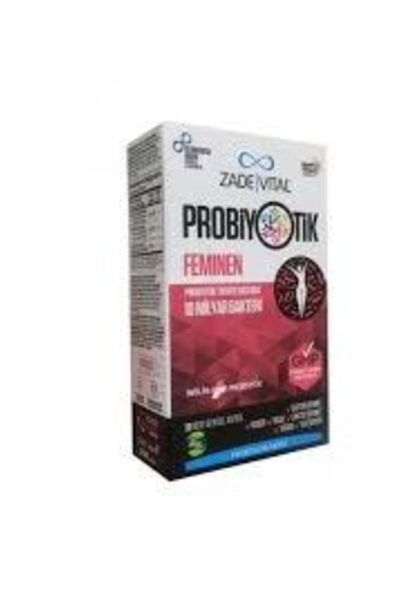 Zade Vital Zade Feminen Probiyotik Takviye Edici Gıda 30 Kapsül