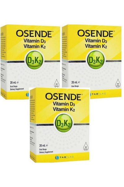 Osende Vitamin D3K2 20 ml 3 Pieces