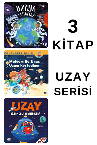 TÜRKİYE İŞ BANKASI KÜLTÜR YAYINLARI UZAYA SEYAHAT - MELTEM İLE URAS UZAYI KEŞ...