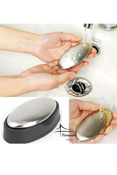 Fernanda Special Series 304 Class Stainless Steel Simple Cool Environmentally Friendly Saving Deodorizing Metal Soap