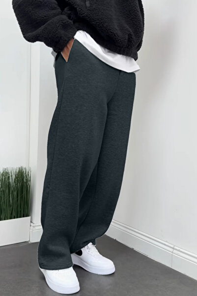 BSBSPOR Lastikli Salaş Paçalı Eşofman Altı Baggy Man Woman Sweatpants