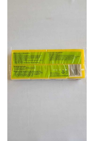 Scotch Brite Green Classic Sponge 8 Pack Eco / 2 Packs / Not Corrugated.