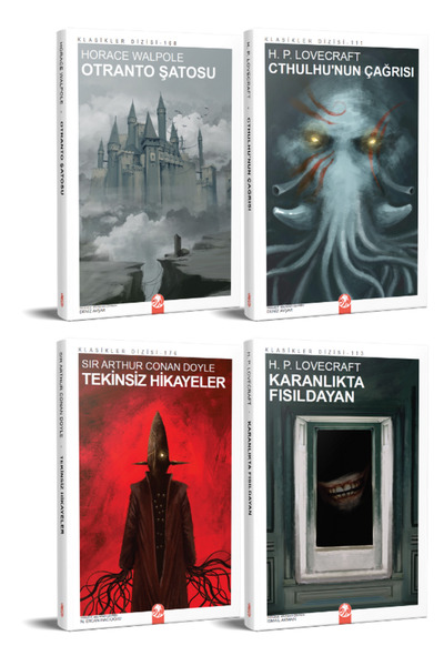 Kızıl Panda Yayınevi Korku Kitapları Seti (18 Kitap)