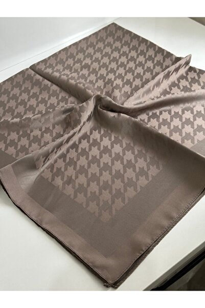 BAYSEM Kazayağı desenli jakar eşarp