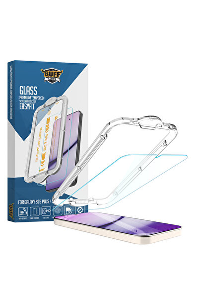 Buff Labs Buff Galaxy S25 Plus / S24 Plus EasyFit Cam Ekran Koruyucu