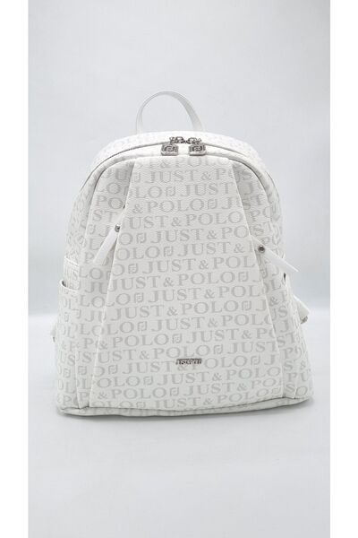 çantamgelsin Γυναικείο σακίδιο πλάτης με στάμπα με μονόγραμμα 9 θέσεων