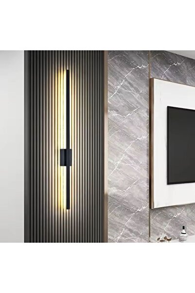 Vonalight Aplik,Dekoratif Salon,Yatakbaşı,Duvar Aydınlatma,modern 70CM 3000K Işık, SİYAH