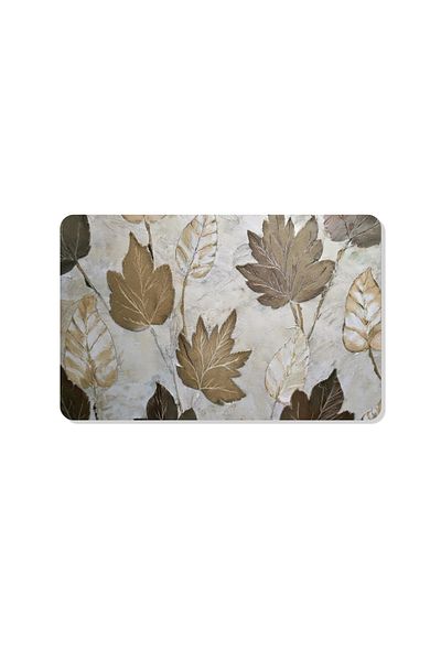 M&H Quality Covoraș decorativ pentru exterior și interior cu model imprimat digital, lavabil, bază anti-alunecare