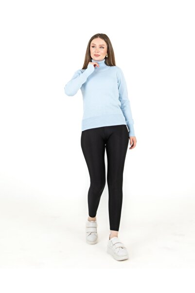 Sortie Turtleneck Basic Sweater Mint