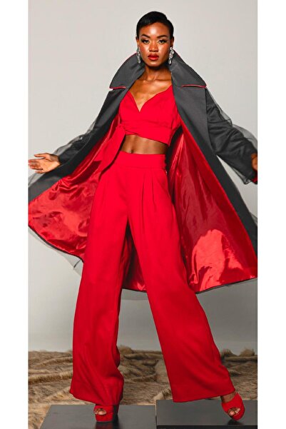 Kupa Kızı Mar de Moda Kuşak Bağlamalı Büstiyer