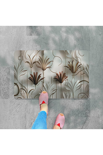 M&H Quality Digital Printed Pattern Decorative Door Front and Indoor Mat Washable Non-Slip Base