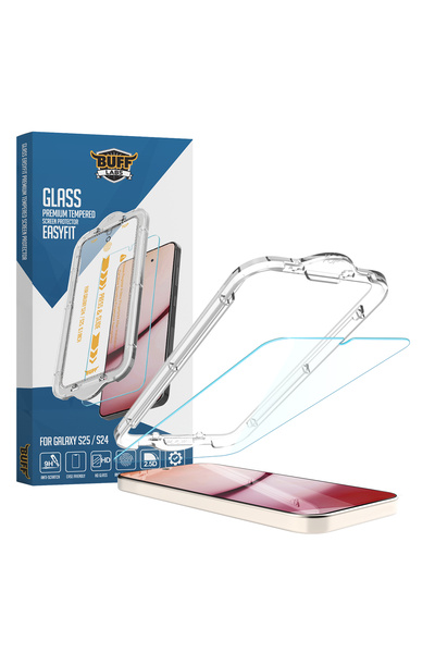 Buff Labs Buff Galaxy S25 / S24 EasyFit Cam Ekran Koruyucu