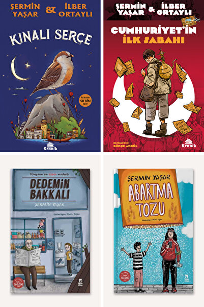 Taze Kitap Kınalı serçe & Cumhuriyetin ilk sabahı & Dedemin bakkalı & abartma...