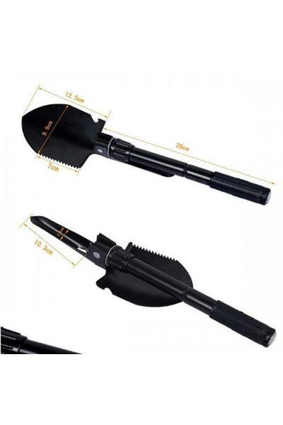 Easy Tedarik Compass Folding Portable Digging Shovel Set