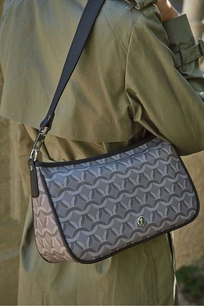 U.S. Polo Assn. Geantă neagră de umăr pentru femei Us23623