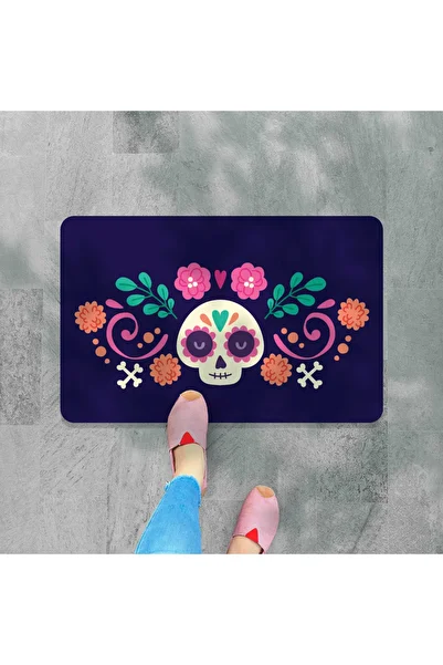 M&H Quality Digital Printed - Welcome Writing Pattern Decorative Mat, Washable Door and Indoor Mat