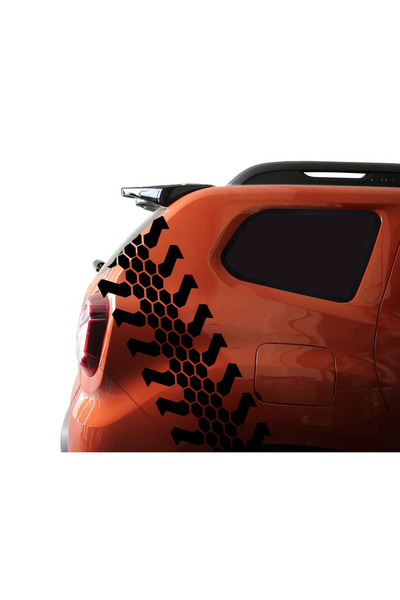 shop TUĞRA offroad lastik desen sticker renk seçeneği mevcuttur
