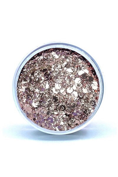 tolstoy Parlak Glitter Far - Rose Quartz
