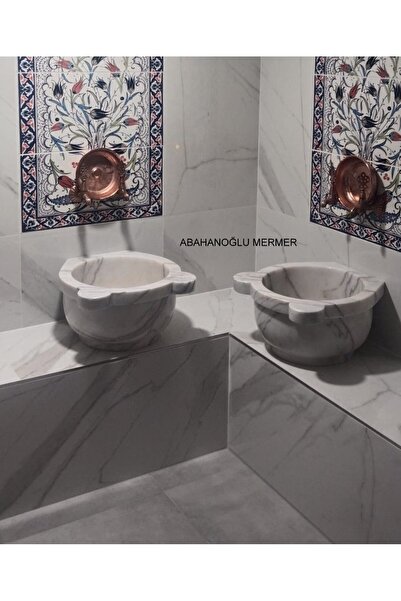 ABAHANOĞLU MERMER mermer kurna, hamam kurnası, mermer curun, mermer banyo kur...