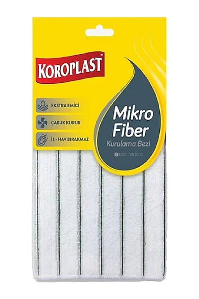 Koroplast Microfiber Drying Cloth 30 X 30 cm X 5 Pieces