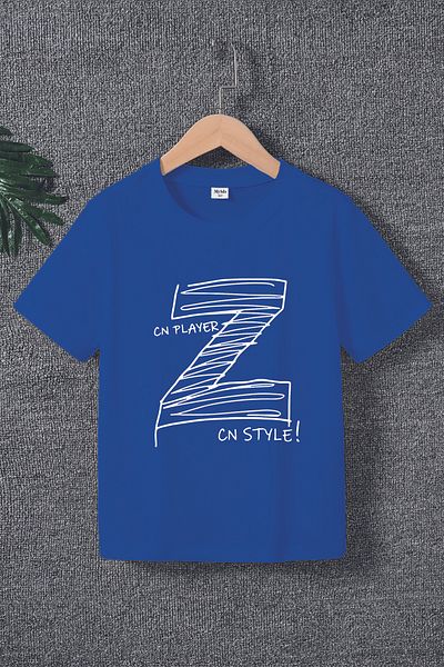MYADA Tricou pentru copii cu imprimeu Can Player Z Style M 20551