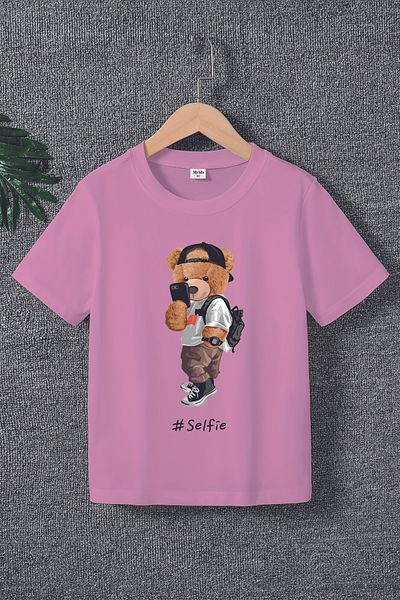 MYADA Tricou pentru copii cu imprimeu Boho Premium Photographer 22577
