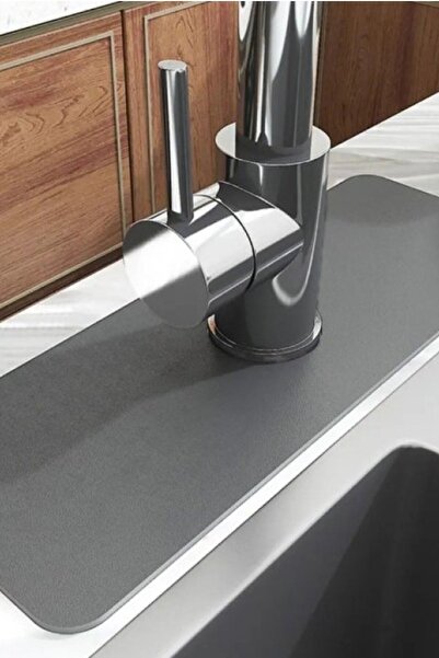 Yenilig Микрофибърна подложка за мивка, предотвратяваща появата на петна от вода - бързосъхнеща и с неплъзгаща се долна повърхност за безопасност