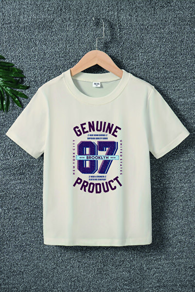 MYADA Tricou pentru băiat cu imprimeu autentic 07 22510