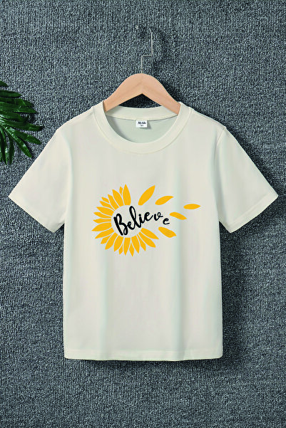 MYADA Premium Believe Štampano dečija majica 20480