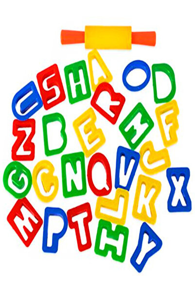 a v d a Alfabe Ve Harfler Oyun Hamuru Kalıpları Hamur Kalıbı Seti