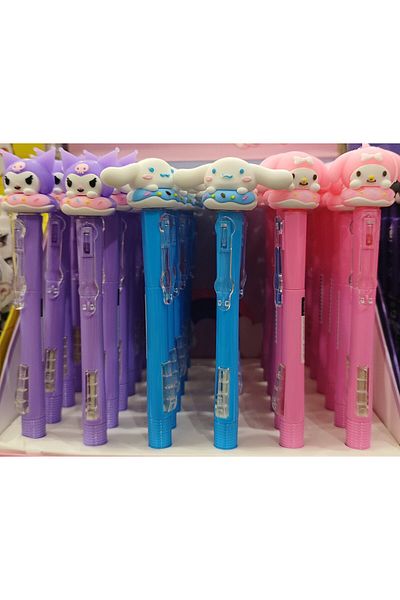 bundle island Cinnamoroll Kuromi My Melody 0.7 Nib Versatil Figured Pen - 1 Piece